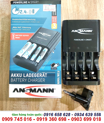 Ansman Powerline 4 Smart; Máy sạc pin AA, AAA Ansman Powerline 4 Smart, sạc được 1-4 pin AA/AAA